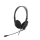 אוזניות חוטיות בעלות מיקרופון מובנה Havit (בצבע שחור)