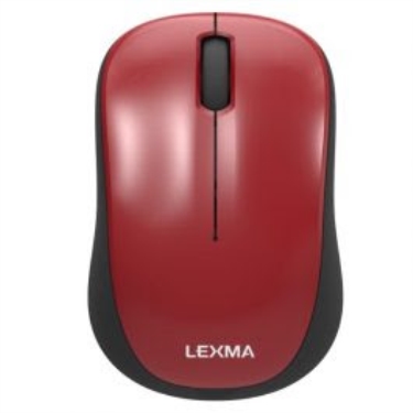 עכבר אלחוטי Lexma M330R (בצבע אדום)