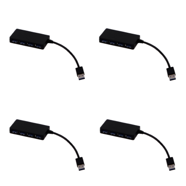 ארבעה מפצלי USB 2.0 (עם כבל ו 4 יציאות)