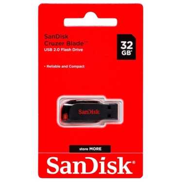 זיכרון נייד‏ SanDisk Cruzer Blade 32GB