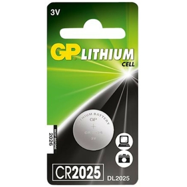 סוללת ליתיום כפתור GP CR2025