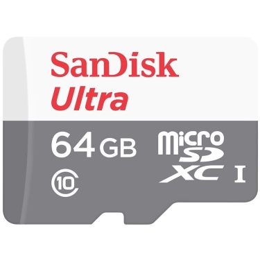 כרטיס זיכרון SanDisk Ultra MicroSDXC 64GB SDSQUNB-064G