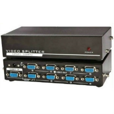 מפצל VGA מוגבר 350MHz (ל-8 מסכים)