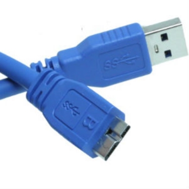 כבל USB3.0 מ A זכר ל MICRO B זכר מקצועי  פריט 0.5 מטר