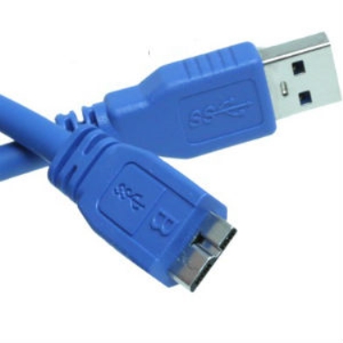 כבל USB3.0 מ A זכר ל MICRO B זכר מקצועי (באורך מטר)