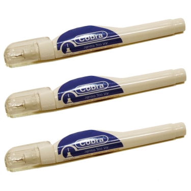 שלושה עטי טיפקס COBRA