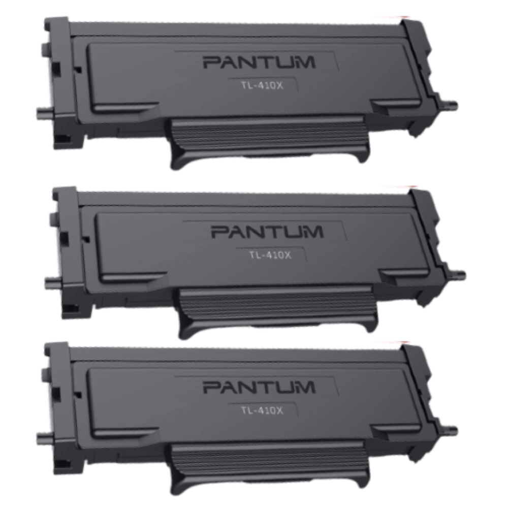 שלושה טונרים מקוריים שחורים TL410X PANTUM