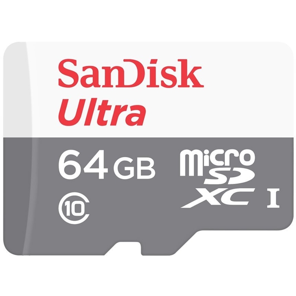 כרטיס זיכרון SanDisk Ultra SDSQUNB-064G 64GB Micro SD