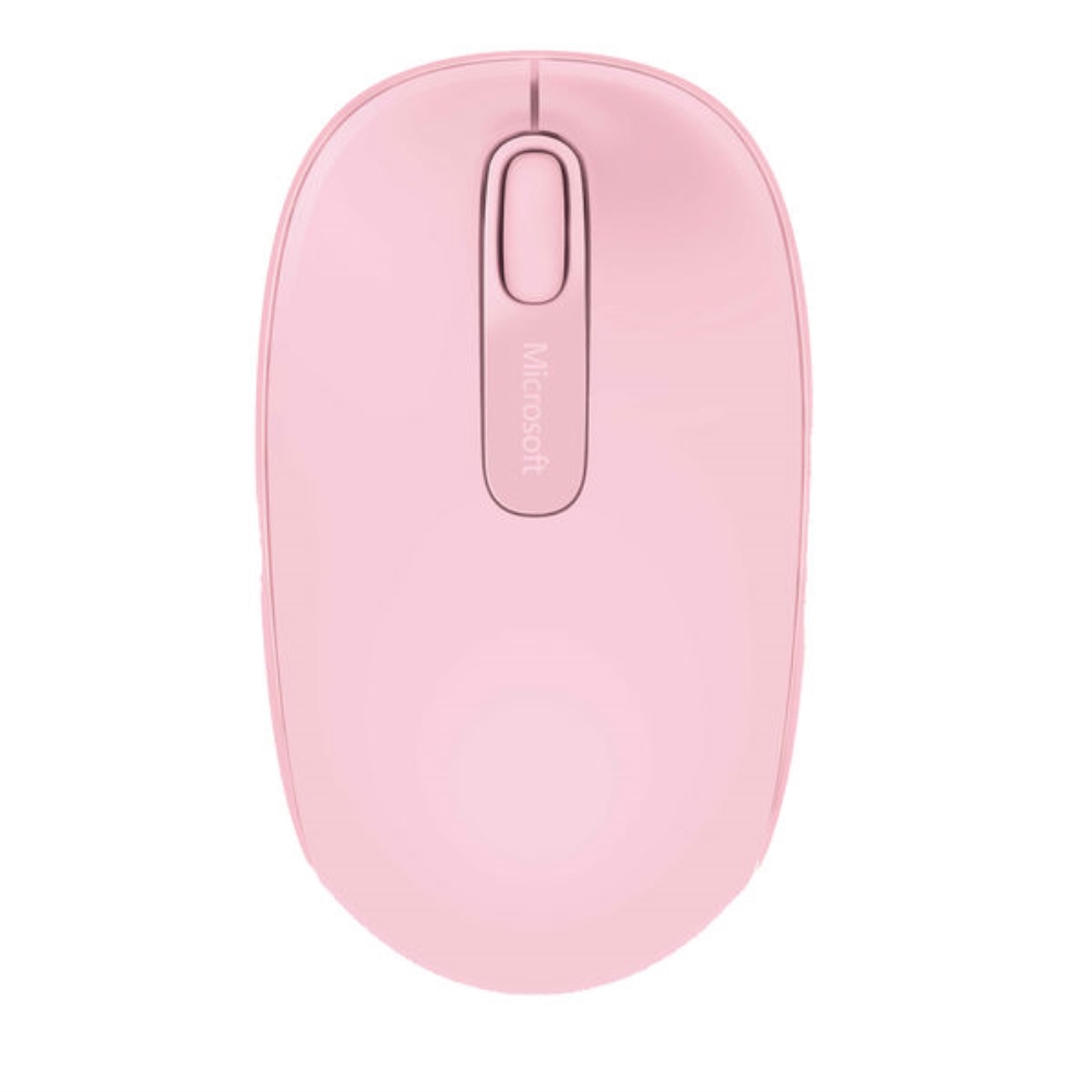 עכבר אלחוטי אופטי Microsoft Wireless Mobile Mouse 1850 (בצבע ורוד)